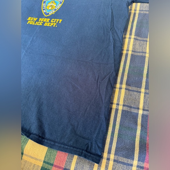 NYPD New York Police Department Authentic Genuine Law Enforcement Tee - Picture 4 of 7